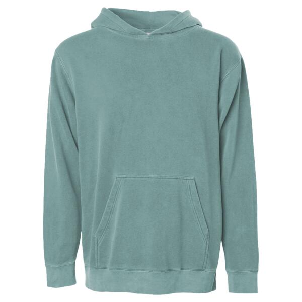 Youth Midweight Pigment-Dyed Hooded Sweatshirt Thumbnail