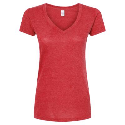 Women's Poly-Rich V-Neck T-Shirt Thumbnail