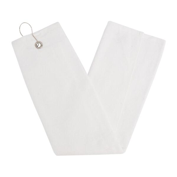 Trifold Golf Towel with Grommet and Hook Thumbnail
