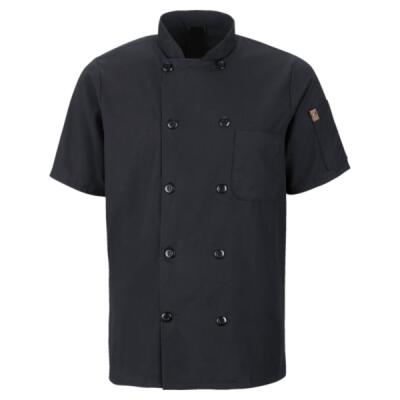 Mimix™ Short Sleeve Chef Coat with OilBlok Thumbnail