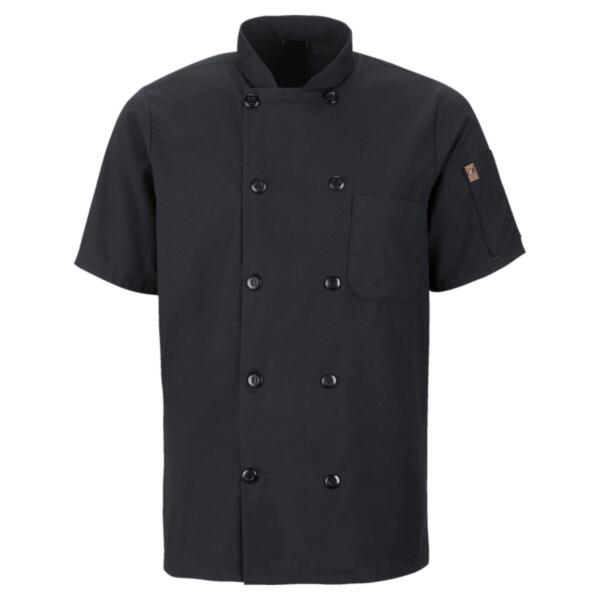 Mimix™ Short Sleeve Chef Coat with OilBlok Thumbnail