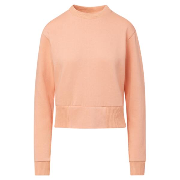 Women's Romi Cloud Fleece Crop Crewneck Sweatshirt Thumbnail