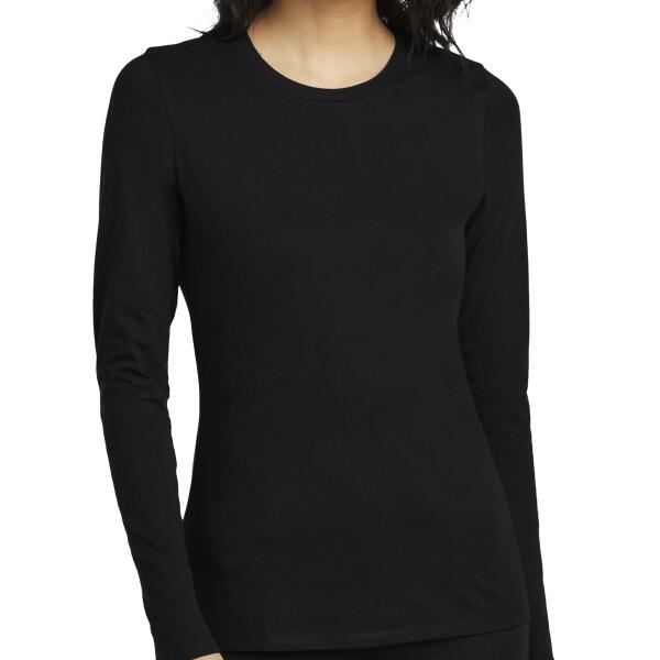 Women's Perfect Blend ® CVC Long Sleeve Tee Thumbnail