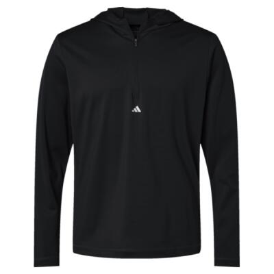 Men's Lightweight Quarter-Zip Hooded Pullover Thumbnail