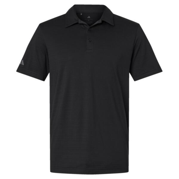 Men's Textured Stripe Polo Thumbnail