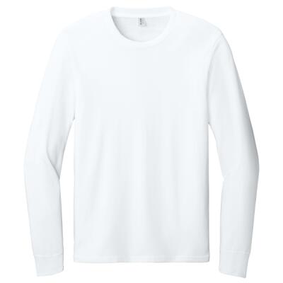 Unisex Long Sleeve Organic Cotton Tee Thumbnail