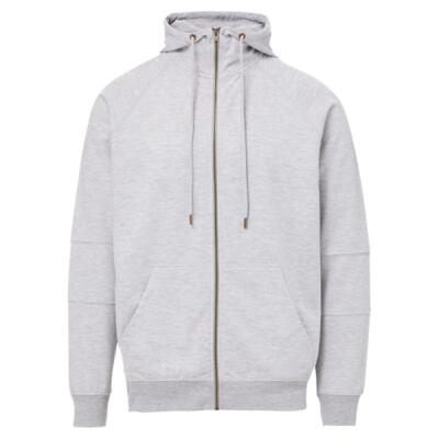 Unisex Ezra French Terry Full-Zip Funnel Hooded Sweatshirt Thumbnail