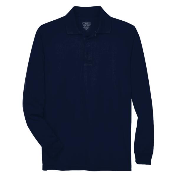 Men's Tall Pinnacle Performance Long Sleeve Piqué Polo Thumbnail