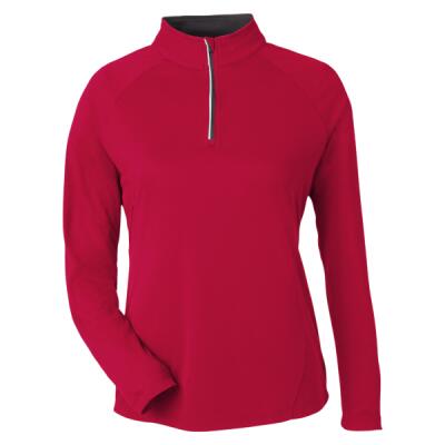 Women's Origin Performance Pique Quarter-Zip Pullover Thumbnail