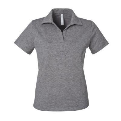Women's Fairway Marbled Jersey Polo Thumbnail