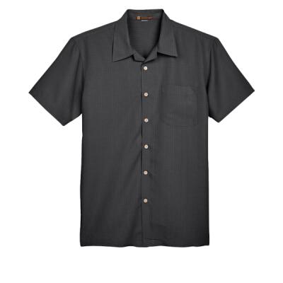 Men's Barbados Textured Camp Shirt Thumbnail