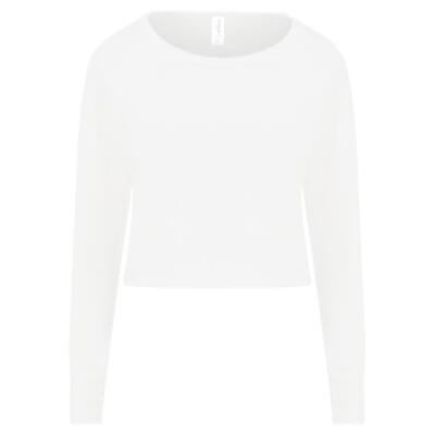 Women's Cropped Crewneck Sweatshirt Thumbnail