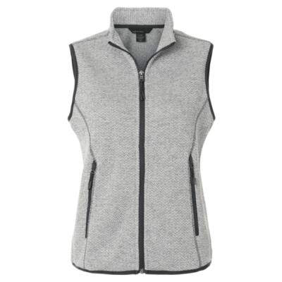 Women's Jasper Jacquard Fleece Vest Thumbnail