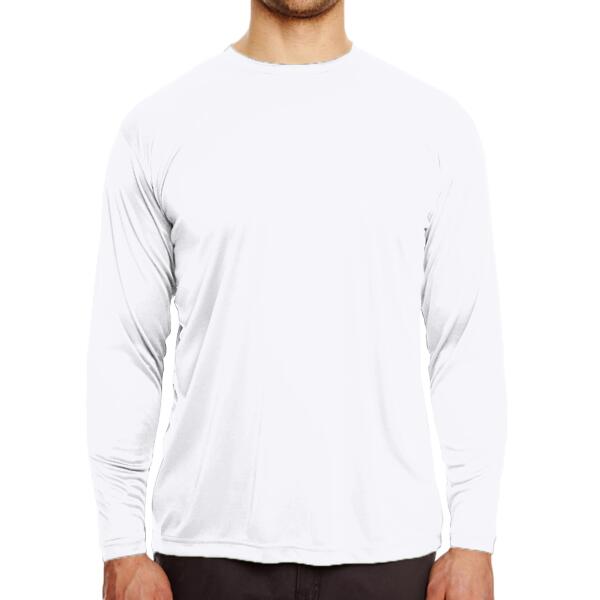 Men's Cool & Dry Sport Long Sleeve Performance Interlock T-Shirt Thumbnail