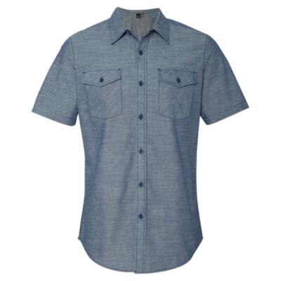 Men's Chambray Short Sleeve Shirt Thumbnail