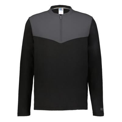 Unisex Sideline Grid Fleece Quarter-Zip Pullover Thumbnail