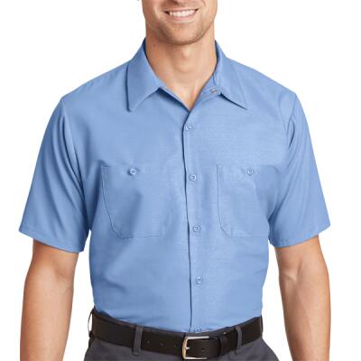 Short Sleeve Industrial Work Shirt Thumbnail