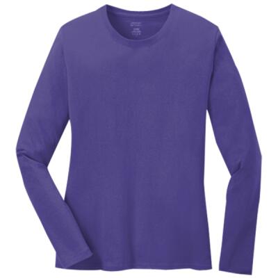 Women's Long Sleeve Core Cotton Tee Thumbnail