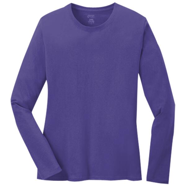 Women's Long Sleeve Core Cotton Tee Thumbnail