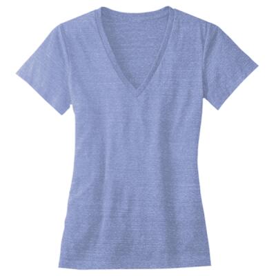 Women’s Triblend Deep V-Neck Tee Thumbnail