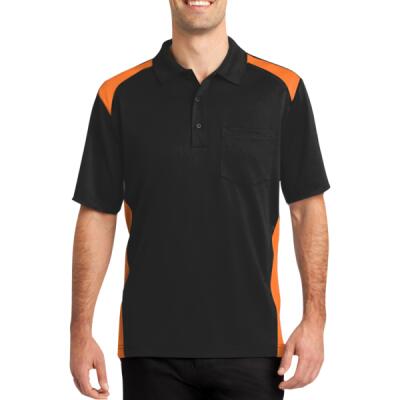 Select Snag Proof Two Way Colorblock Pocket Polo Thumbnail