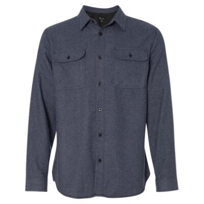 Men's Solid Flannel Shirt Thumbnail