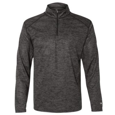 Men's Tonal Blend Quarter-Zip Pullover Thumbnail