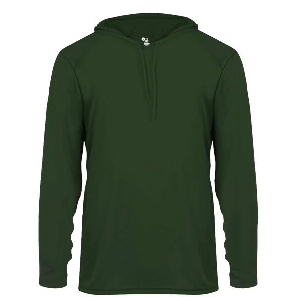 Unisex B-Core Hooded Long Sleeve T-Shirt Thumbnail