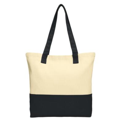 Colorblock Cotton Tote Thumbnail