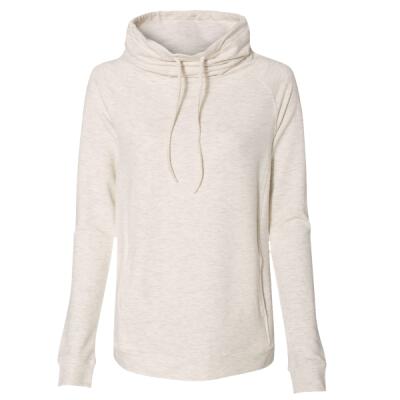 Women’s HeatLast™ Fleece Faux Cashmere Funnel Neck Sweatshirt Thumbnail