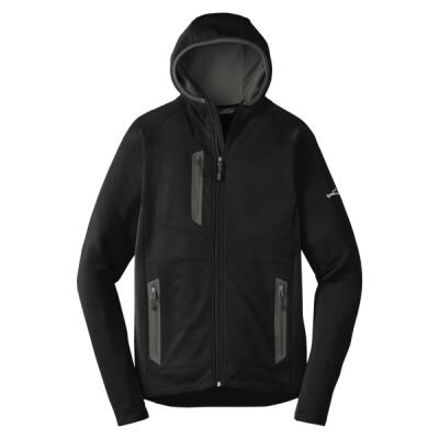 Sport Hooded Full Zip Fleece Jacket Thumbnail