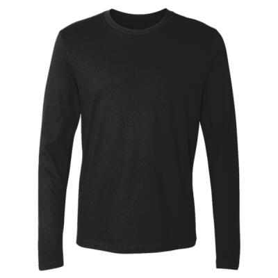 Unisex Fine Jersey Long Sleeve T-Shirt Thumbnail