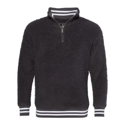 Unisex Varsity Sherpa Quarter-Zip Pullover Thumbnail