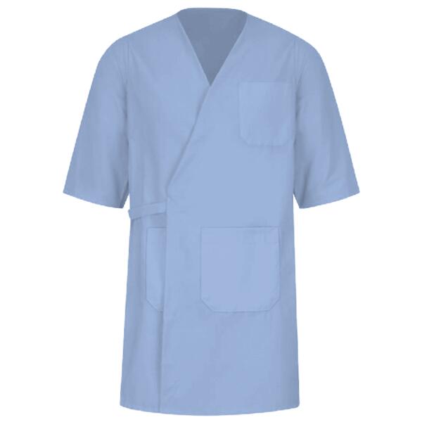 Men's Collarless Butcher Wrap Thumbnail