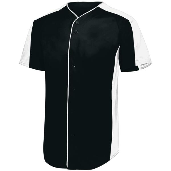 Men's Full Button Baseball Jersey Thumbnail
