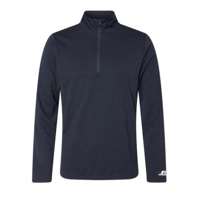 Men's Striated Quarter-Zip Pullover Thumbnail