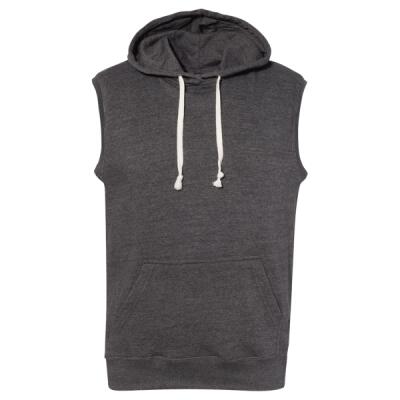 Men's Triblend Sleeveless Hooded Sweatshirt Thumbnail