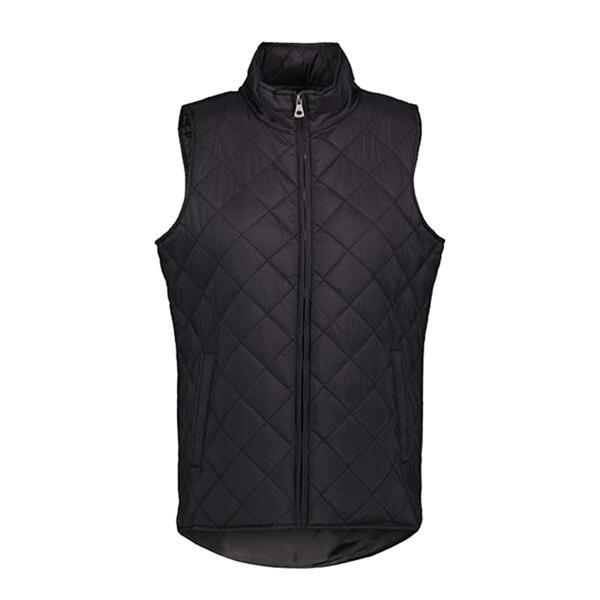 Women's Vintage Diamond Quilted Vest Thumbnail