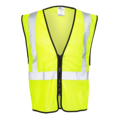 Unisex Zippered Mesh Economy Class 2 Vest Thumbnail