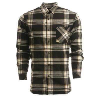 Men's Open Pocket Flannel Shirt Thumbnail