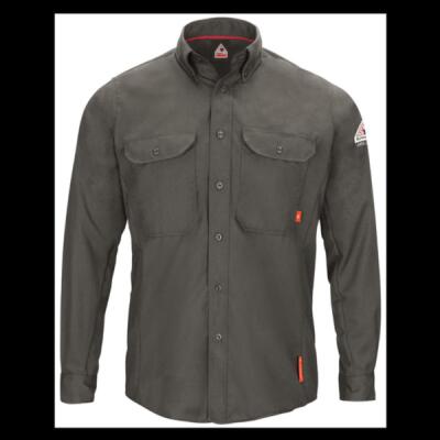 Men's Tall iQ Series® Long Sleeve Comfort Woven Lightweight Shirt Thumbnail