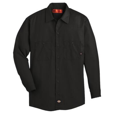 Men's Industrial Long Sleeve Work Shirt Thumbnail