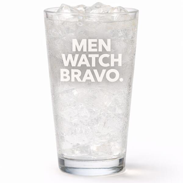 Men Watch Bravo– 16 oz. Pint  Thumbnail